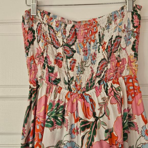 MISA Los Angeles Andrea Jumpsuit Floral Wide Leg Size Large - Picture 10 of 16
